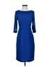 BCBGMAXAZRIA 100% Polyester Solid Blue Cocktail Dress Size XS - photo 1
