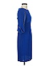 BCBGMAXAZRIA 100% Polyester Solid Blue Cocktail Dress Size XS - photo 4