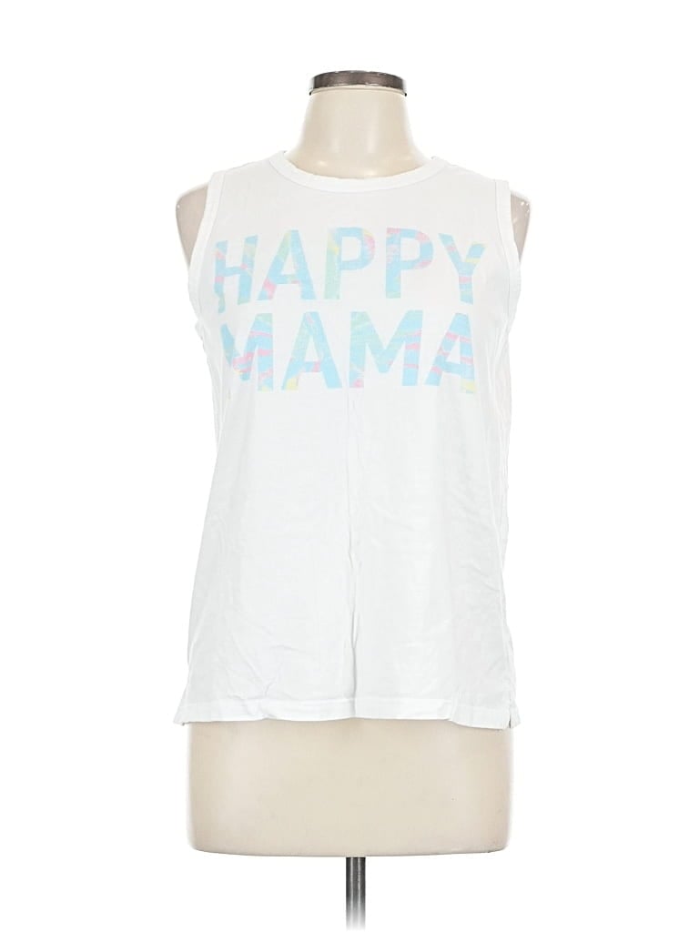 GRAYSON THREADS Pre-owned Sleeveless T-shirt In White