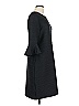 Shoshanna Chevron-herringbone Black Cocktail Dress Size 12 - photo 4
