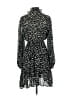 Wishlist 100% Polyester Polka Dots Black Casual Dress Size S - photo 2