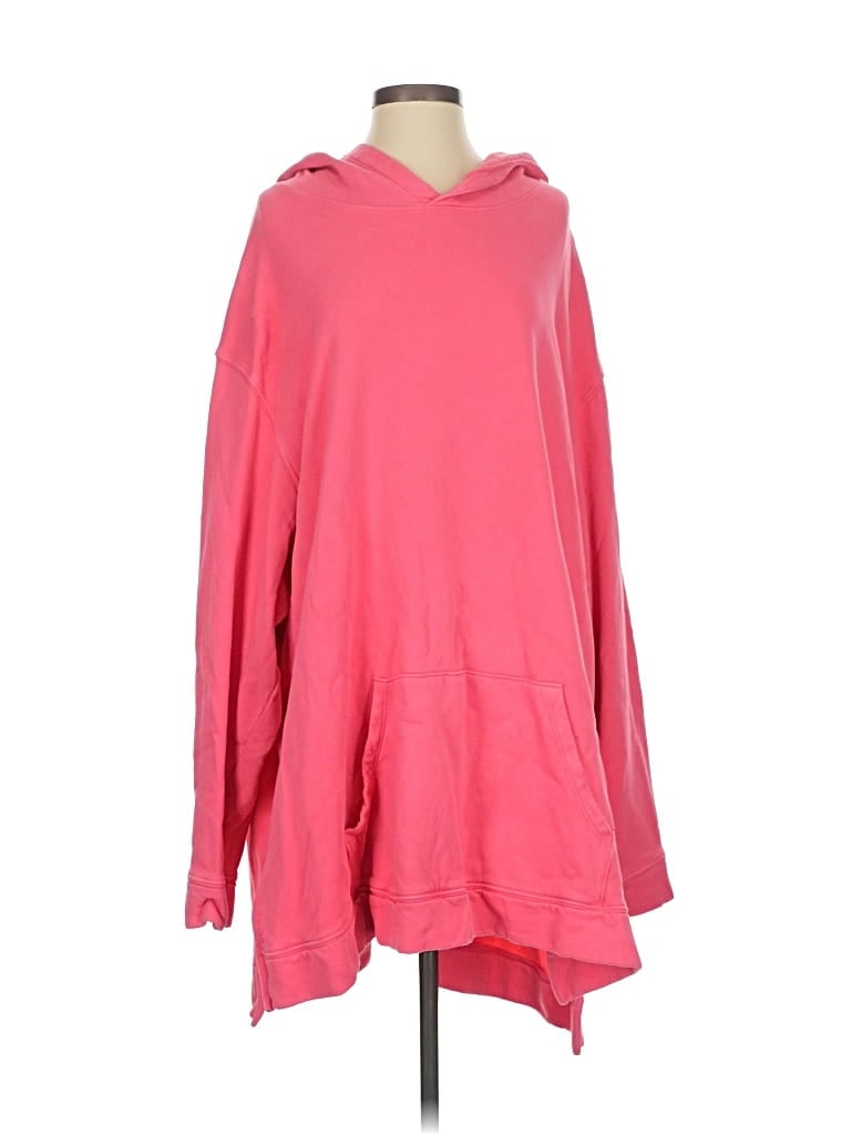11 HONORE Pre-owned Poncho In Pink
