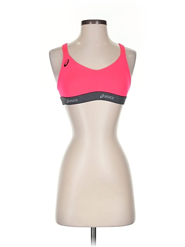 Pre-owned Asics Sports Bra In Pink