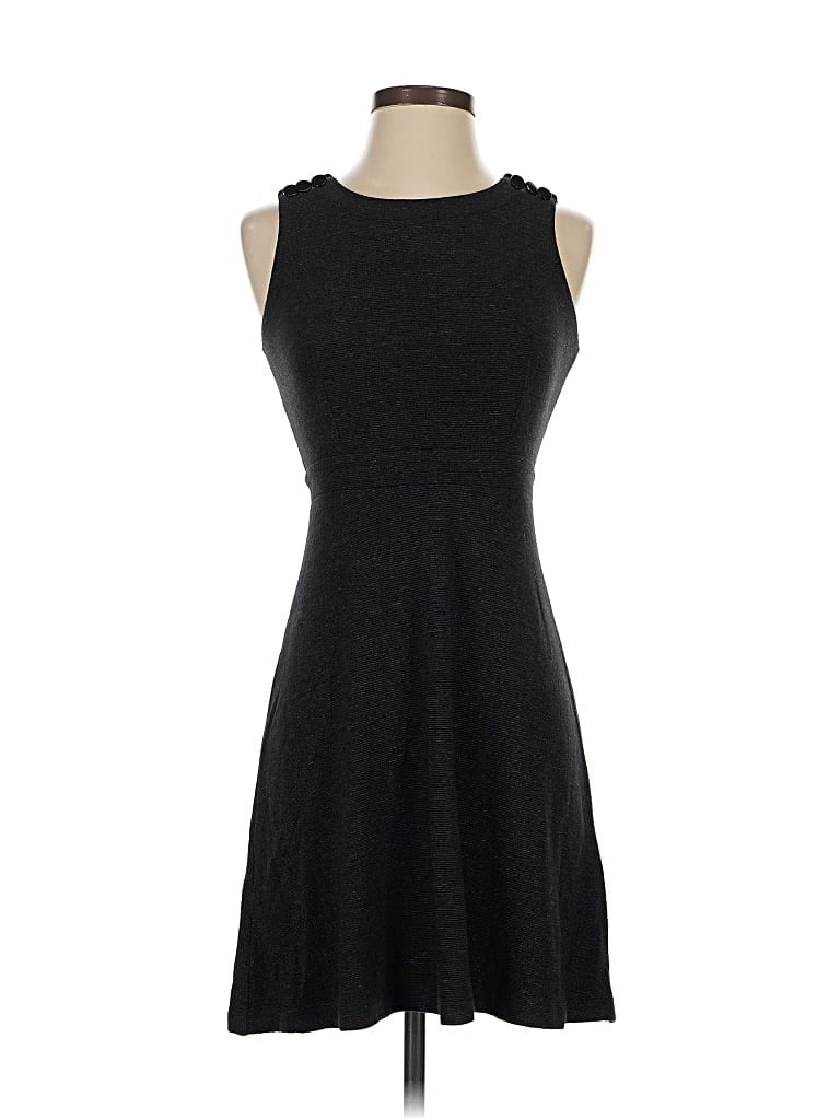 Pre-owned Ann Taylor Loft Casual Dress In Black