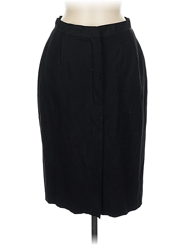 LANVIN Pre-owned Wool Skirt In Black