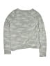 Athleta Girl Camo Gray Pullover Sweater Size 14 - photo 2