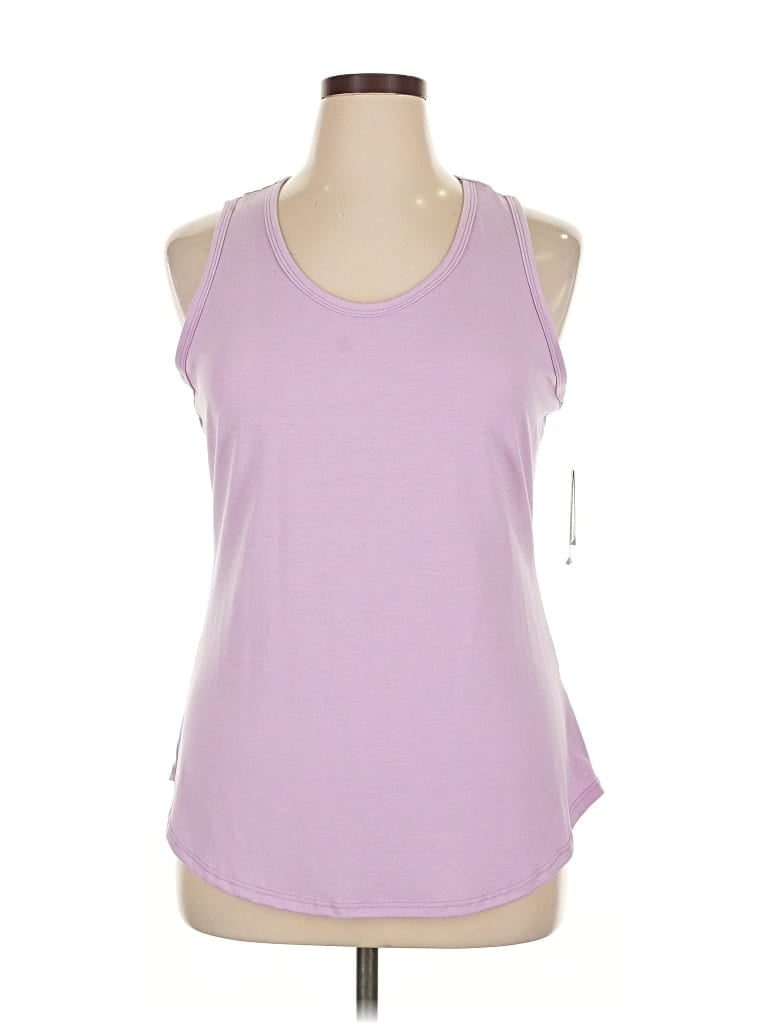 Lularoe Tank Top Purple Solid Pattern Halter Neckline Tops
