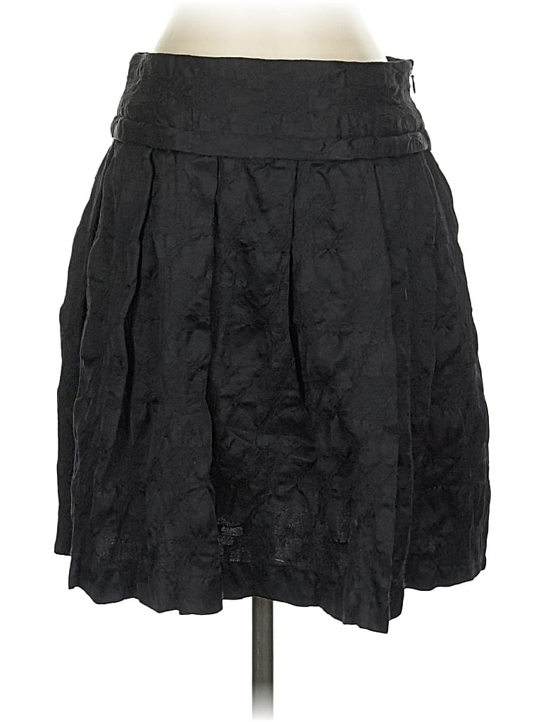 THEORY Pre-owned Wool Skirt In Black