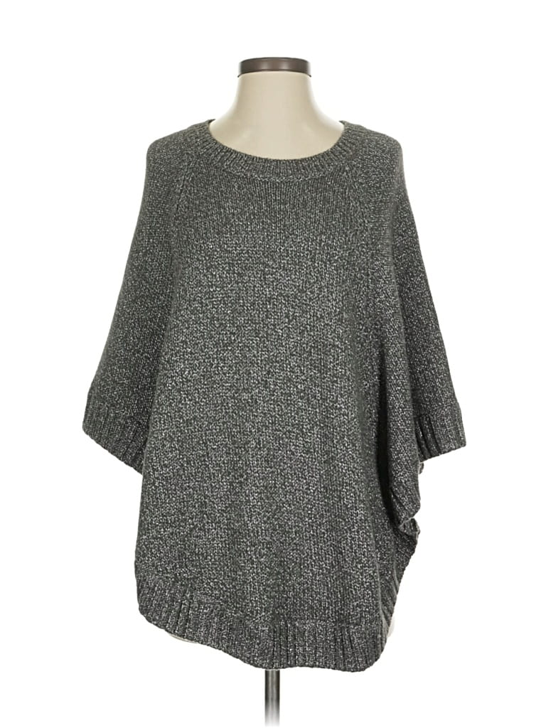 CABI Pre-owned Poncho In Gray
