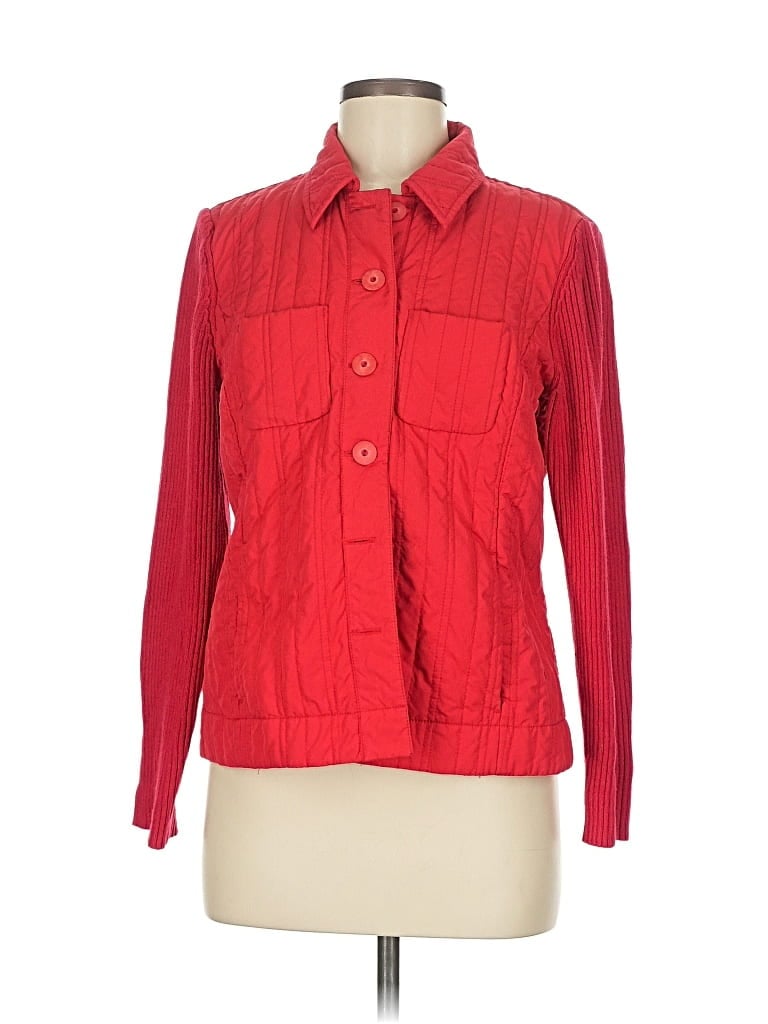 Pre-owned Sigrid Olsen Jacket In Red