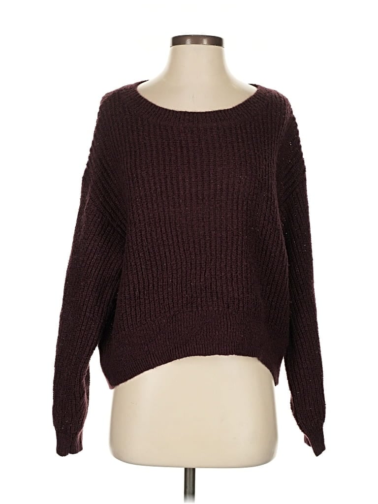 Pre-owned H&m L.o.g.g. Pullover Sweater In Burgundy