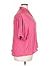 Fig 100% Viscose Pink Short Sleeve Blouse Size XXL - photo 4
