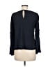 Topshop Black Long Sleeve Blouse Size 8 - photo 2