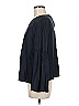 Topshop Black Long Sleeve Blouse Size 8 - photo 5