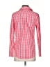 Vineyard Vines Checkered-gingham Pink Red 3/4 Sleeve Button-Down Shirt Size 0 - photo 2