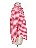Vineyard Vines Checkered-gingham Pink Red 3/4 Sleeve Button-Down Shirt Size 0 - photo 4