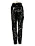 Unbranded Metallic Black Casual Pants Size S - photo 2