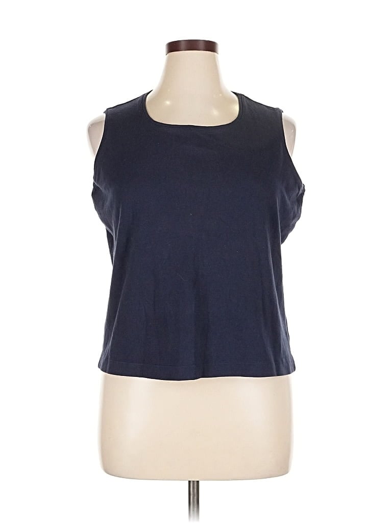 Pre-owned White Stag Sleeveless T-shirt In Blue