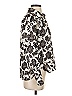 SECULAR 100% Cotton Floral Ivory Long Sleeve Blouse Size XS - photo 4