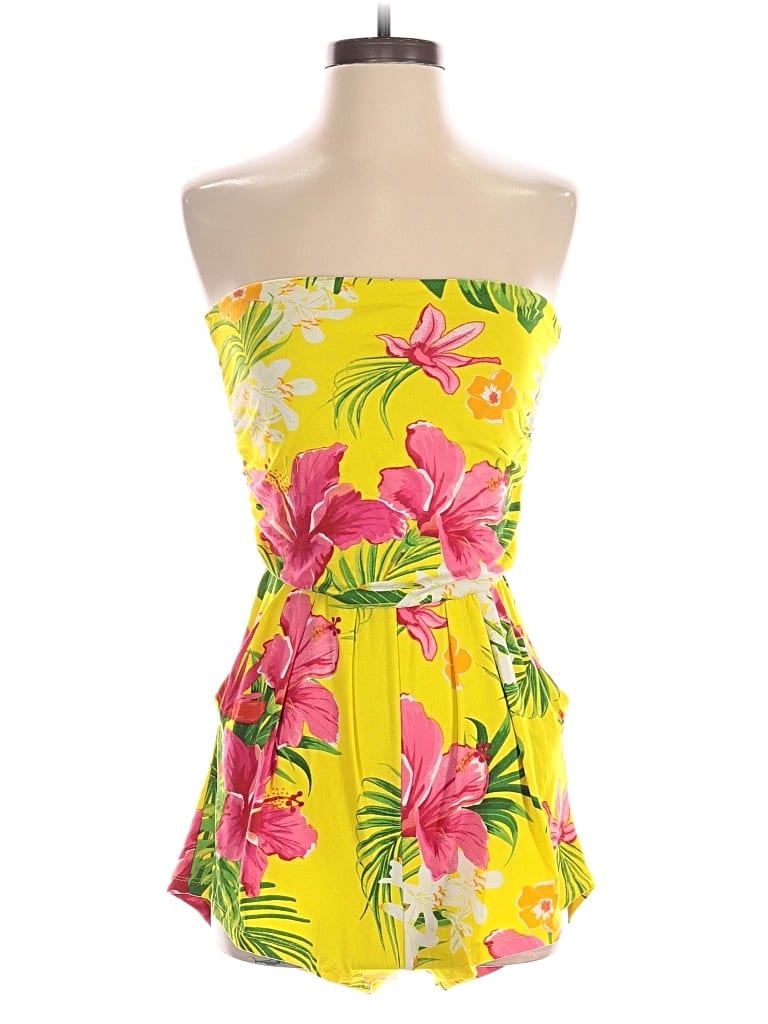 Pre-owned Assorted Brands Romper In Yellow