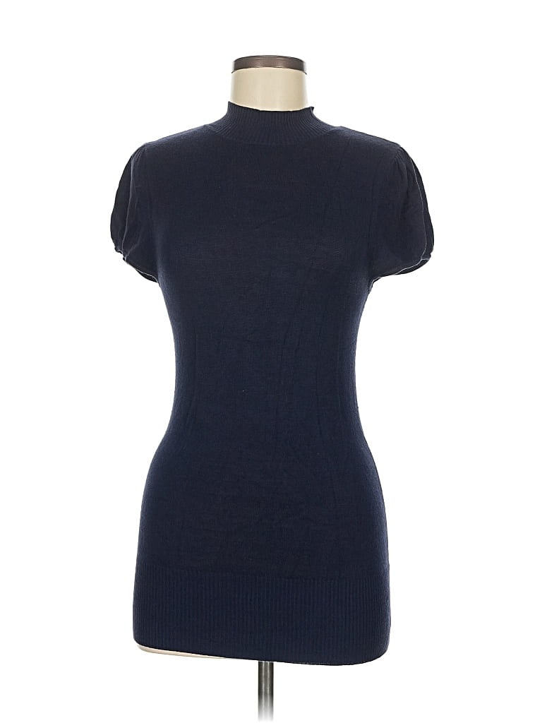 Pre-owned Assorted Brands Cardigan Sweater In Blue