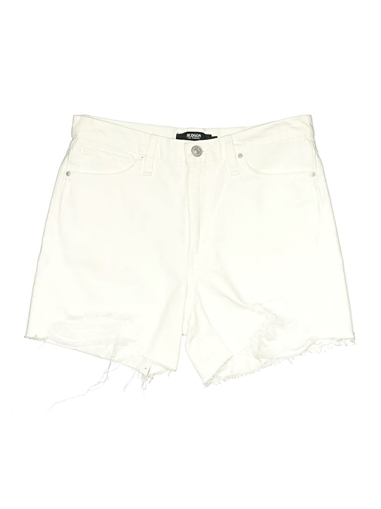 Pre-owned Hudson Shorts In White