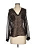 Joie 100% Silk Black Long Sleeve Silk Top Size XS - photo 1