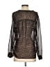 Joie 100% Silk Black Long Sleeve Silk Top Size XS - photo 2