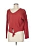 Paper Crane Red Pullover Sweater Size M - photo 1