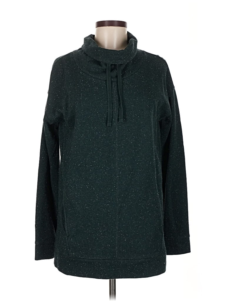 Pre-owned Lou & Grey Turtleneck Sweater In Blue