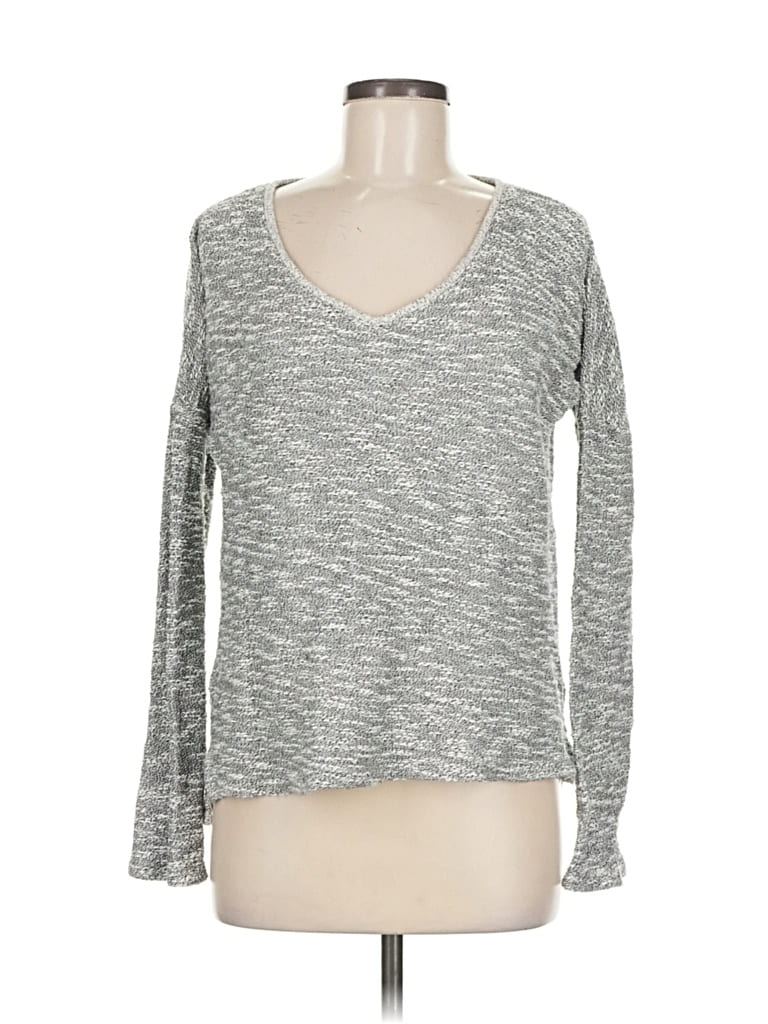 PAIGE Pre-owned Pullover Sweater In Gray