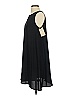 Halogen 100% Polyester Solid Black Casual Dress Size S - photo 5