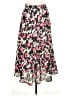 Iris & Ink 100% Polyester Animal Print Pink Casual Skirt Size 6 - photo 1