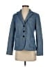 Talbots Tweed Blue Wool Blazer Size 2 - photo 1