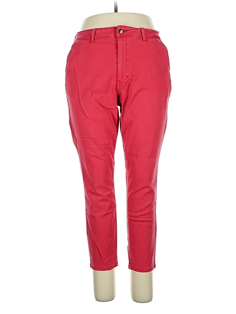 COSMIC BLUE LOVE Pre-owned Casual Pants In Red