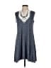 Max Studio Gray Casual Dress Size XS - photo 1