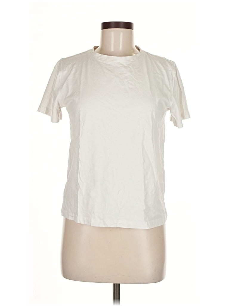 MNG Pre-owned Short Sleeve T-shirt In White
