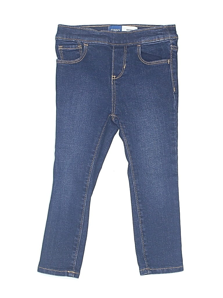 Pre-owned Old Navy Kids' Jeggings In Blue