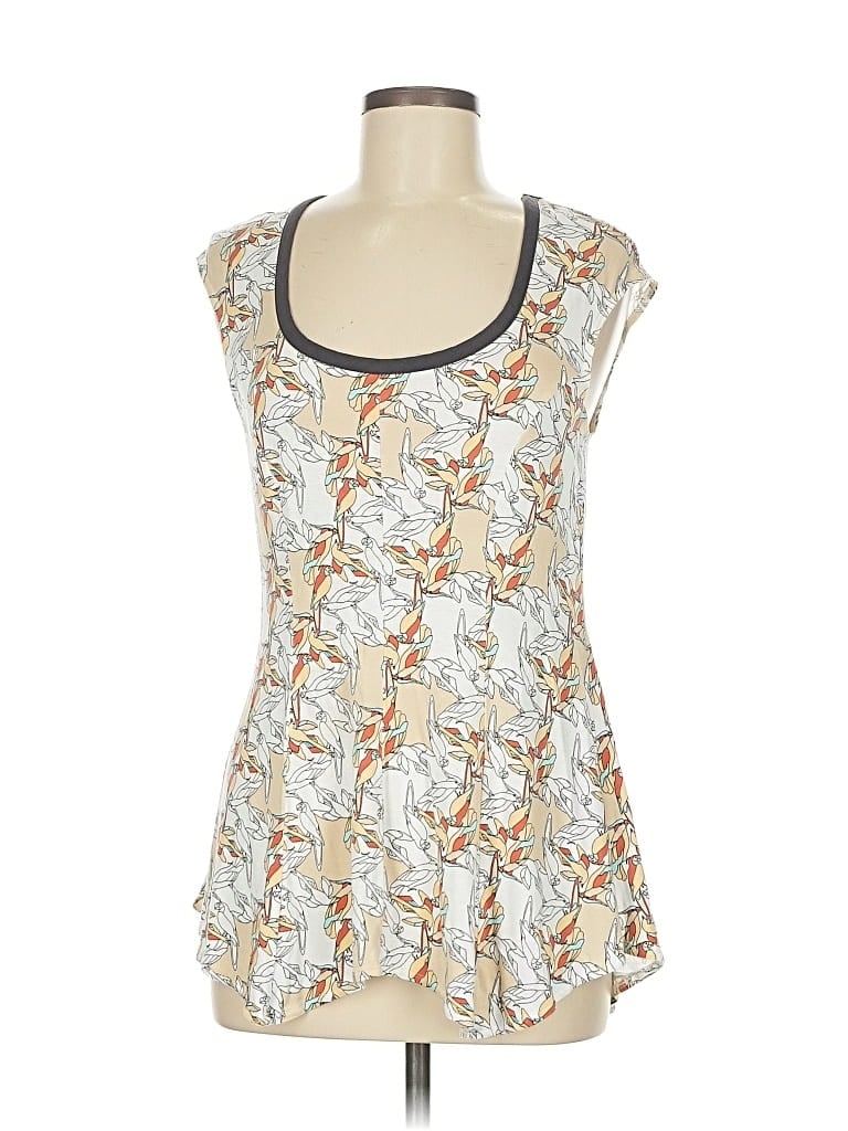 Pre-owned Weston Sleeveless Blouse In Gray