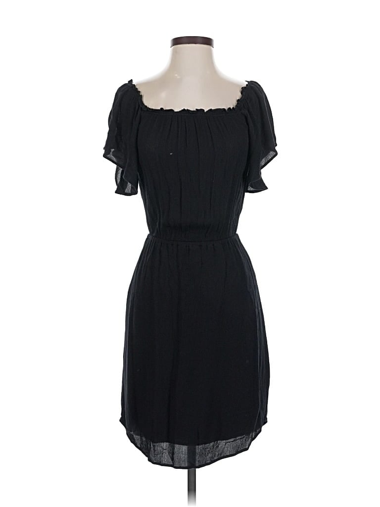 Pre-owned Ella Moss Cocktail Dress In Black