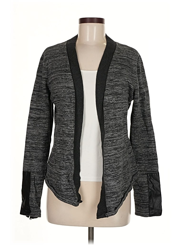 NOIR Pre-owned Cardigan Sweater In Gray