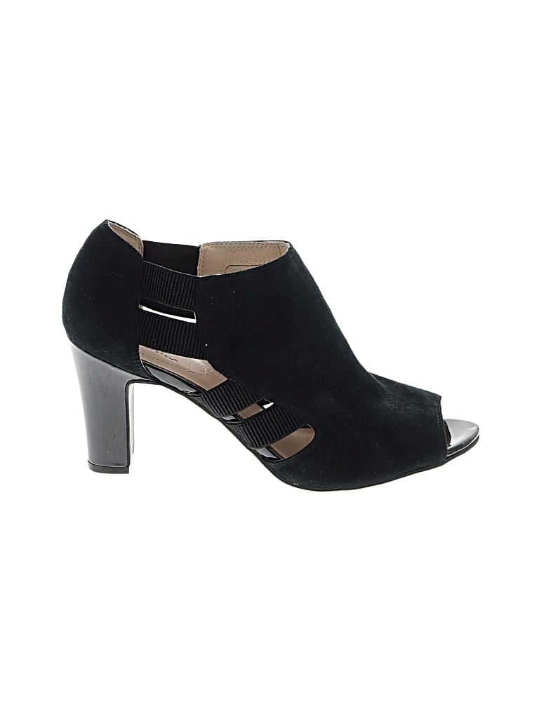 Pre-owned Life Stride Heels In Black
