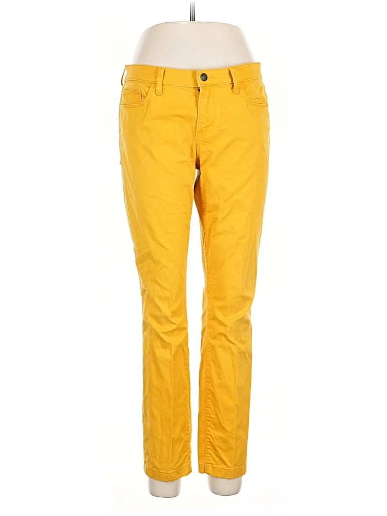 Pre-owned Ann Taylor Loft Jeans In Yellow