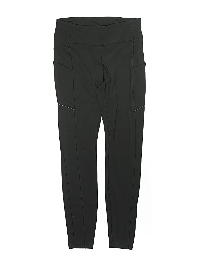 Pre-owned Lululemon Athletica Active Pants In Green