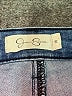 Jessica Simpson Graphic Metallic Blue Jeans Size 28 waist - photo 7