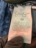 Jessica Simpson Graphic Metallic Blue Jeans Size 28 waist - photo 8