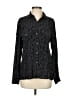 Rails Animal Print Black Long Sleeve Button-Down Shirt Size XS - photo 1