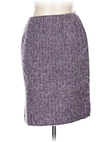 Linda Allard Ellen Tracy Wool Skirt (view 2)