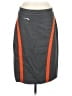 DKNY 100% Polyester Color Block Gray Casual Skirt Size 8 - photo 1