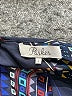 Parker 100% Silk Blue Long Sleeve Silk Top Size S - photo 6
